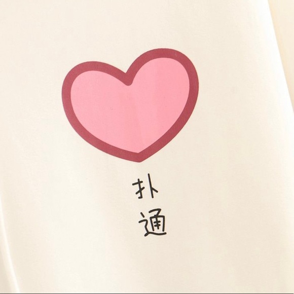 Kawaii Fairyland - Dinosaur Print Color-Block Sleeve Hoodie - Picture 3 of 4